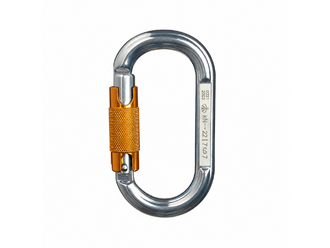 ver 0221 Карабин овал алюминиевый автомат (Keylock)
